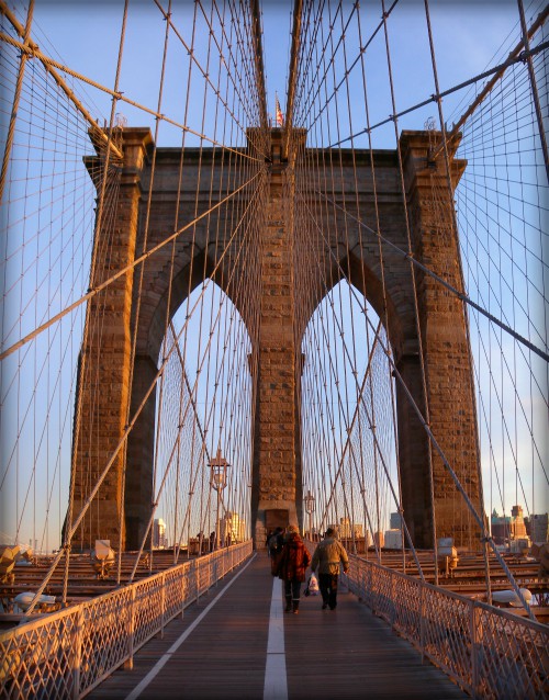 Brooklyn Bridge. Image: Jim Henderson, Wikipedia. - Racing Nellie Bly ...